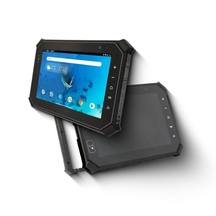 PaceBlade MDT-860 8-inch rugged tablet lying flat