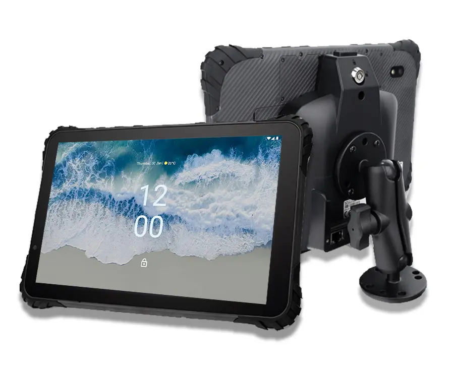 PaceBlade LDT-101 rugged 10.1-inch tablet front view