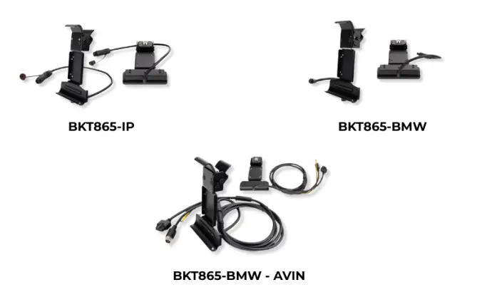 Customizable mounting brackets for any type of vehicle versatile installation for PaceBlade devices