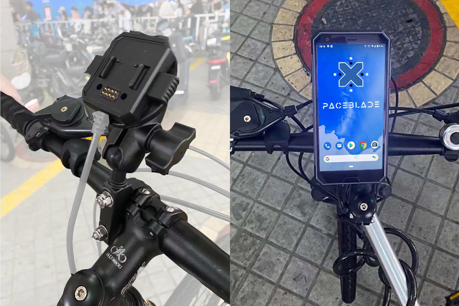 PaceBlade SDT-121 Bike Mount detailed view accessory