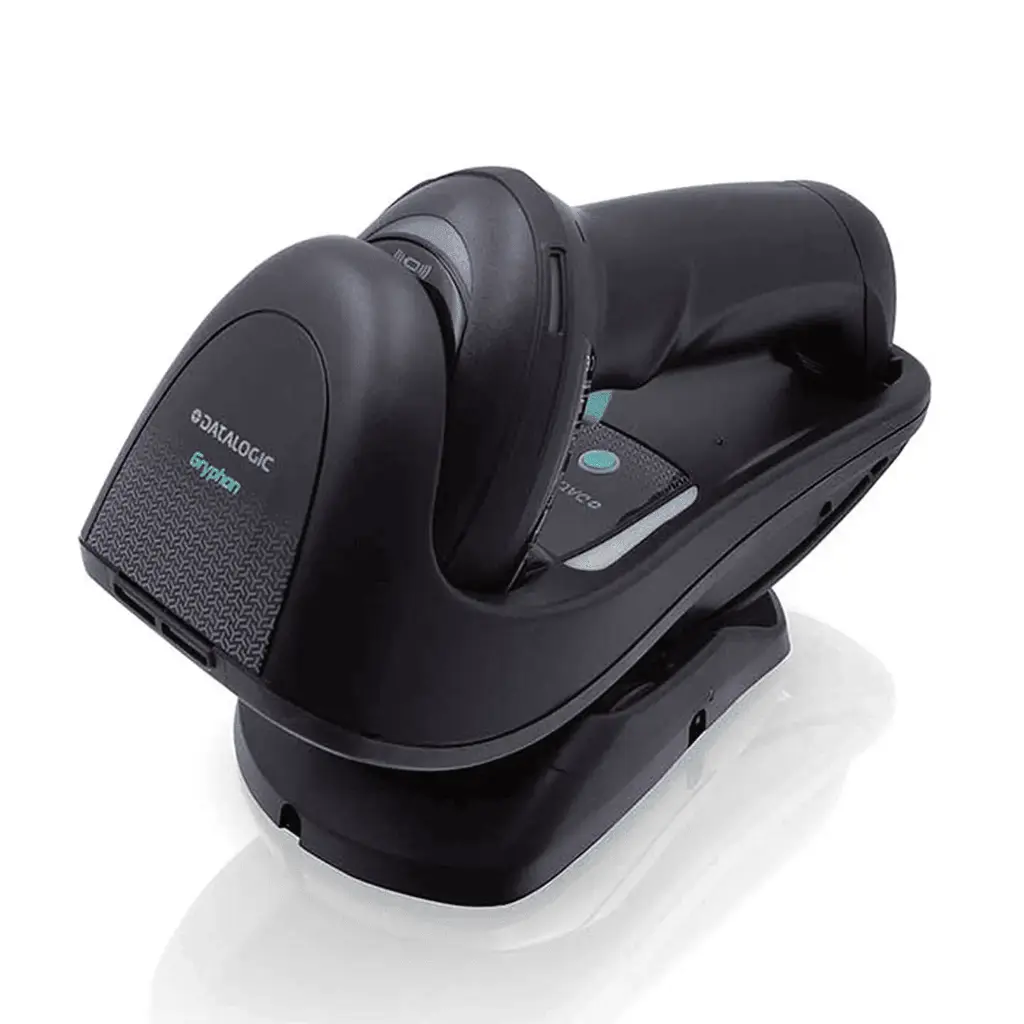 Datalogic Gryphon GM4500, Kit, USB, 433 MHz, Black (Kit includes scanner, WLC4090-BK-433 base and USB cable 90A052258)