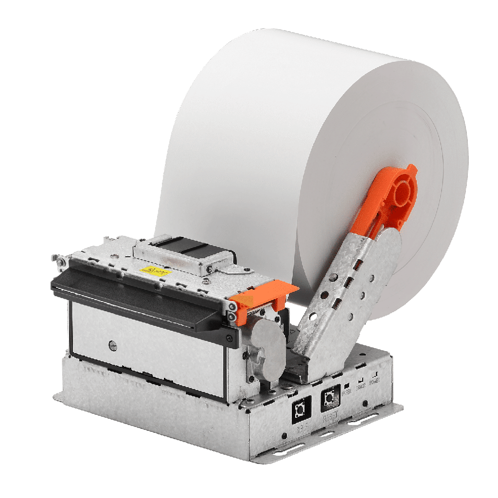 BK3P-31 kiosk 3" thermal printer vertical, USB/RS232, cutter & presenter, 120mm roll holder, w/o PSU