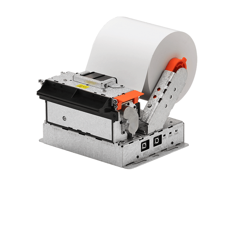 BK3P-31  kiosk 3" thermal printer, USB/RS232,Ethernet, cutter & presenter, 120mm roll holder, w/ PSU