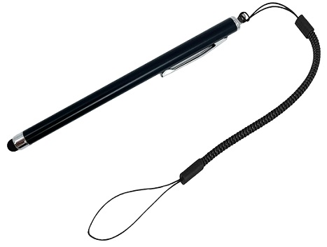 5.5mm stylus with coil strap