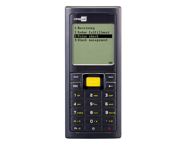 Cipherlab 8231 Bluetooth, Wifi, Laser, 4MB, 24 Keys